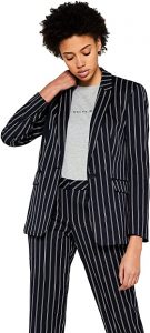 Marchio Amazon - find. Blazer a Righe Donna
