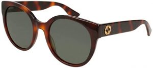 Gucci - Occhiali da sole da donna, 55 mm, colore: Avana
