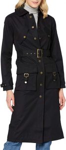 Marchio Amazon - find. Cappotto Lungo con Cintura Donna
