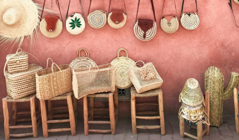 ibeliv Madagascan handicrafts trendy raffia bags